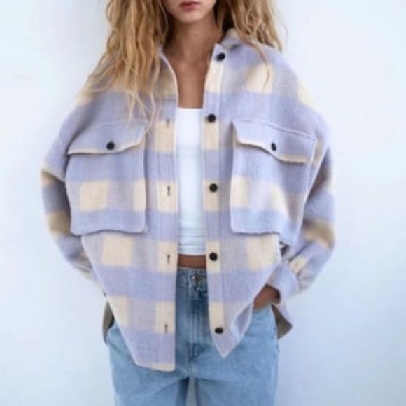 Plaid Woollen Shirt - Picture 1 of 1